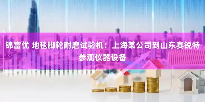 锦富优 地毯脚轮耐磨试验机：上海某公司到山东赛锐特参观仪器设备