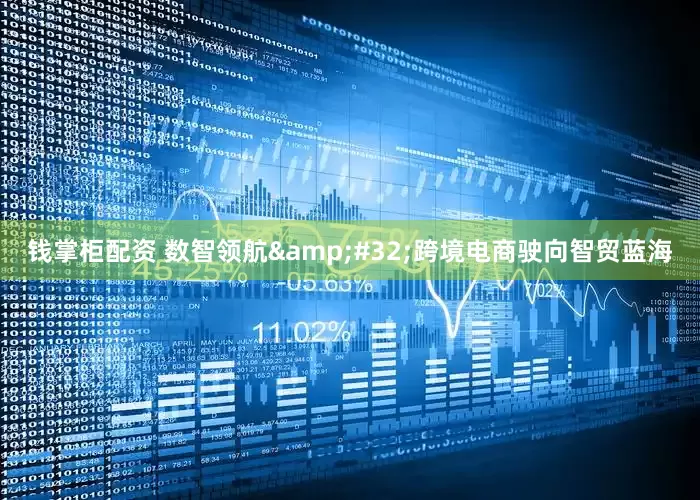 钱掌柜配资 数智领航&#32;跨境电商驶向智贸蓝海